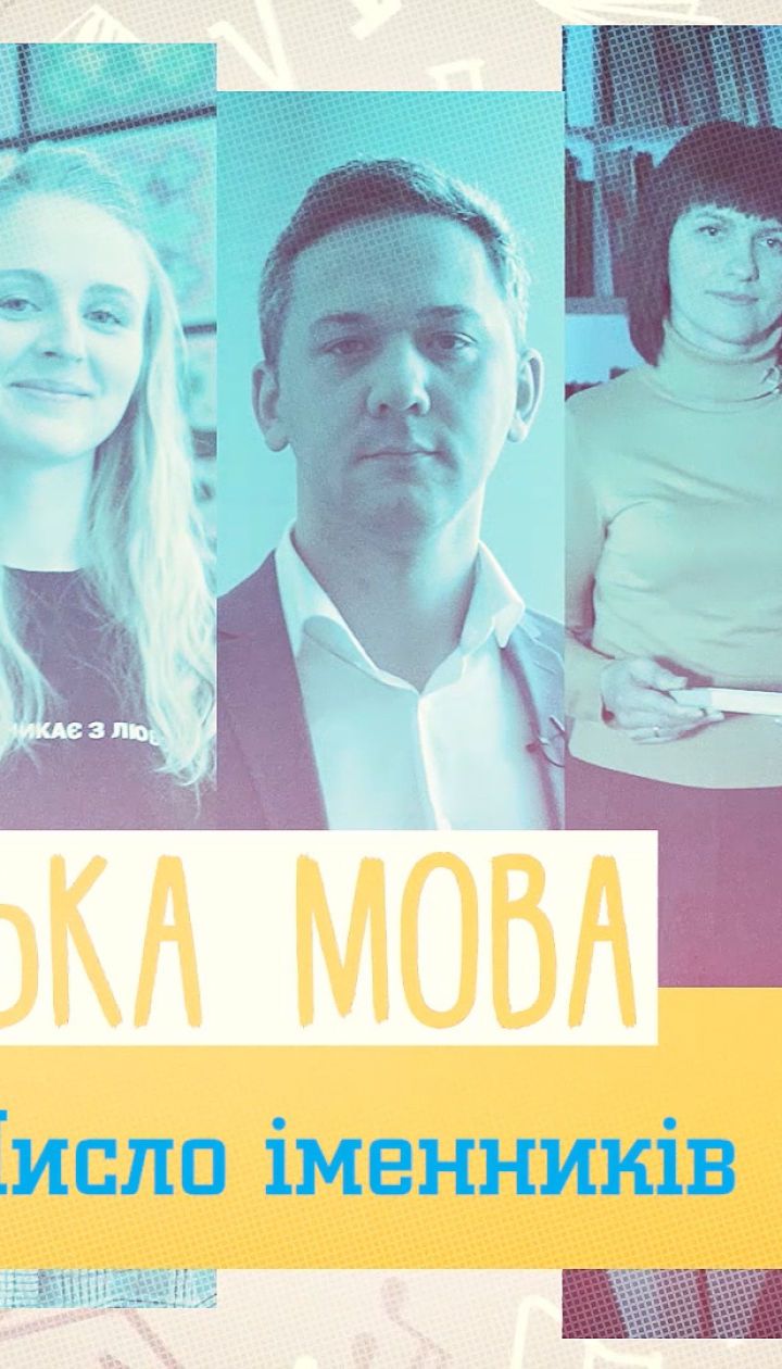 10 класс. Украинский язык. Число имен существительных. 2 неделя, пн