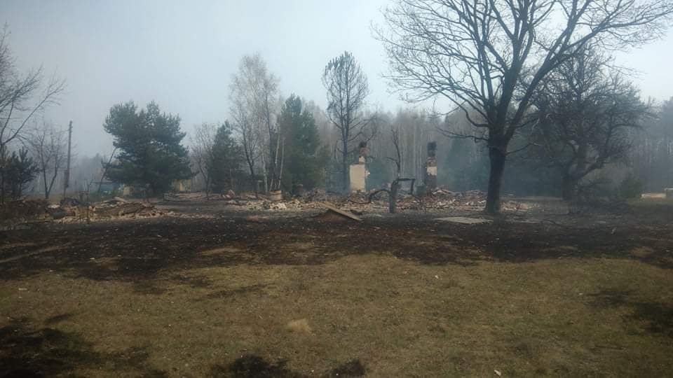 Наслідки пожежі у Житомирській області, село Личмани_6