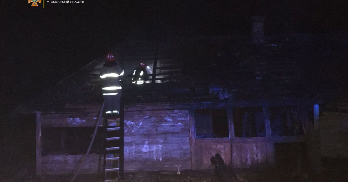 У Львівській області у власному будинку згорів чоловік