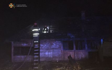 У Львівській області у власному будинку згорів чоловік