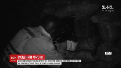 Под интенсивными обстрелами боевиков на Востоке ранены двое украинских бойцов