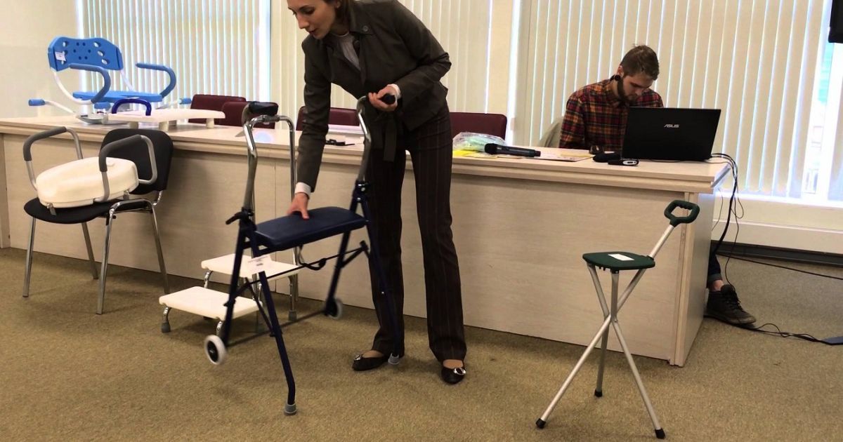 Ходунки в МедМагазин: шагайте уверенно