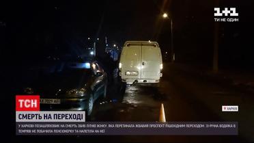 В Харькове водительница нас пешеходном переходе сбила 72-летнюю женщину | Новости Украины
