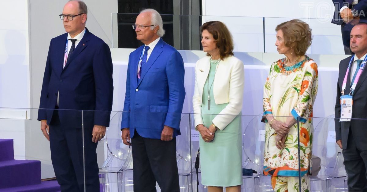 Король Карл Густав, королева Сильвия и королева София