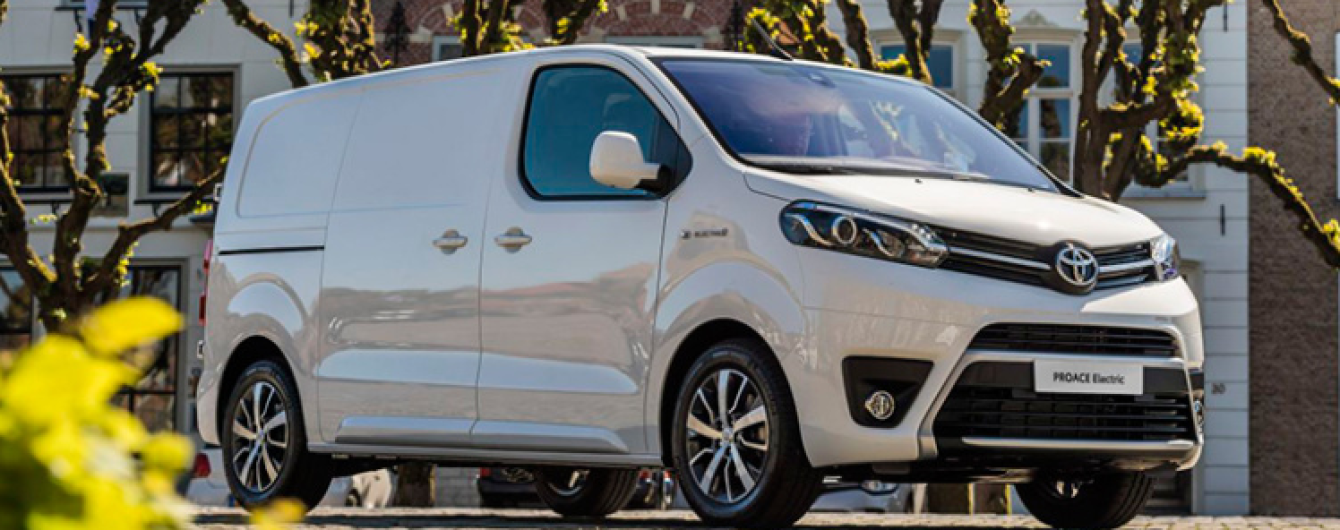 Toyota представила полностью электрический фургон