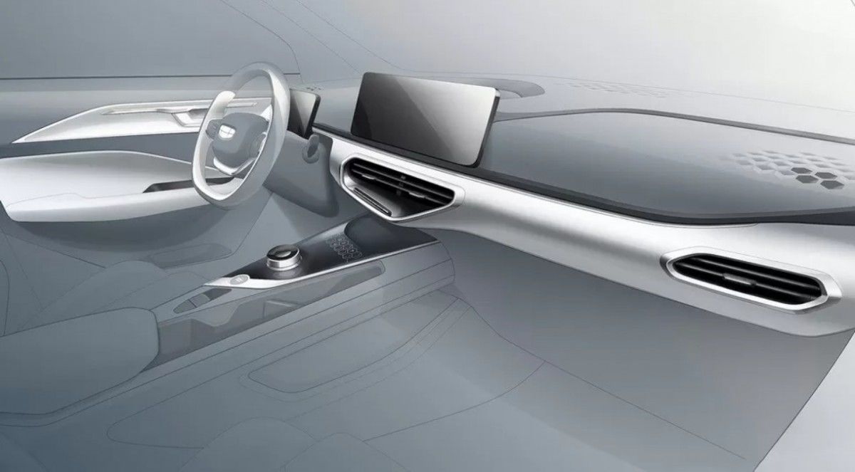 Geely Geometry C, салон