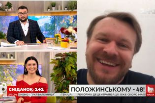 "Сніданок" привітав з днем народження екслідера гурту "Тартак" Олександра Положинського