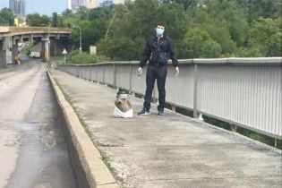 "Замінування" мосту Метро в Києві: хто погрожував вибухом та як його затримували
