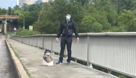 "Минеру" моста Метро в Киеве объявили подозрение: ему грозит до 7 лет заключения