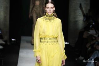 Кожа, кружево и трикотаж в коллекции Ermanno Scervino сезона осень-зима 2020-2021