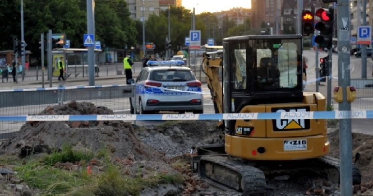 У центрі польського міста знайшли снаряд часів Другої світової війни