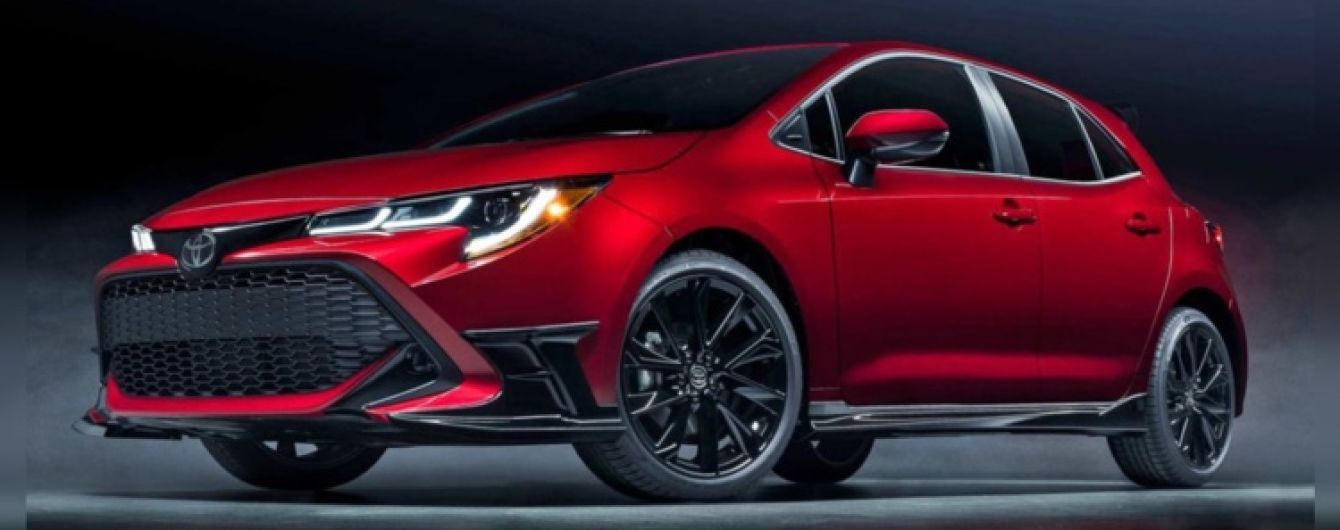 Toyota представила уникальную версию Corolla