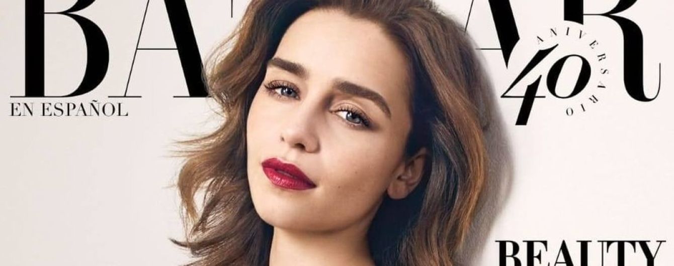 "Мати драконів" у шикарних вбраннях від Dolce & Gabbana: Емілія Кларк прикрасила модний глянець