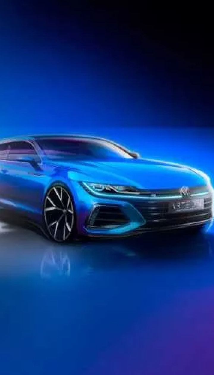 Volkswagen официально рассекретил на тизере универсал и седан Arteon