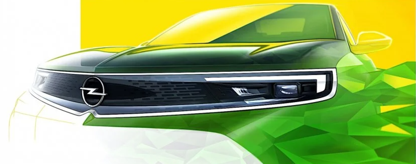 Opel показал на тизере дизайн нового кроссовера