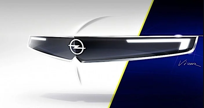 Opel Vizor на тизері