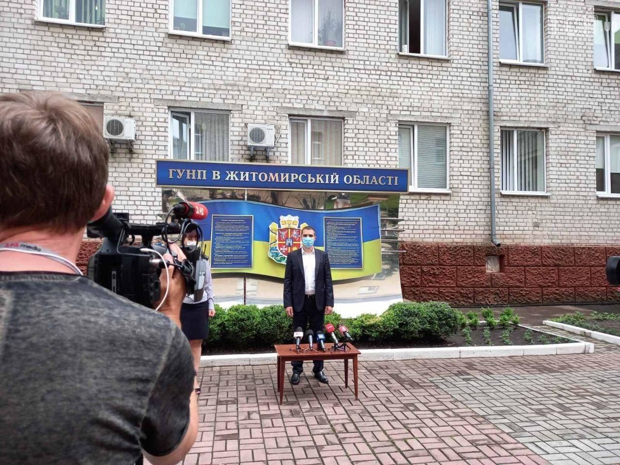 Начальник поліції Житомира Юрій Олійник