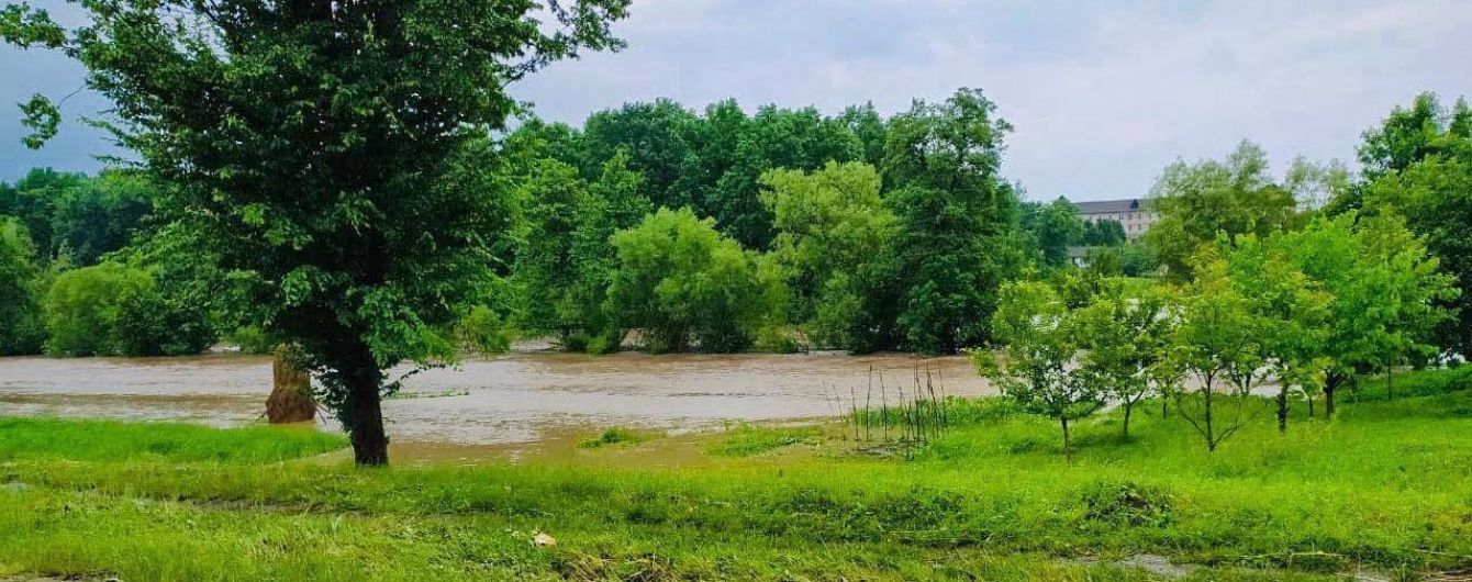 У Львівській області з берегів вийшла річка: затоплено село