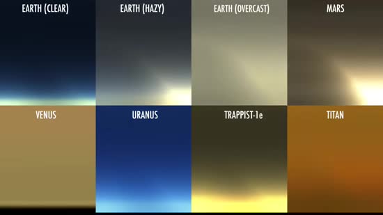 У NASA показали, який вигляд матиме захід сонця на різних планетах