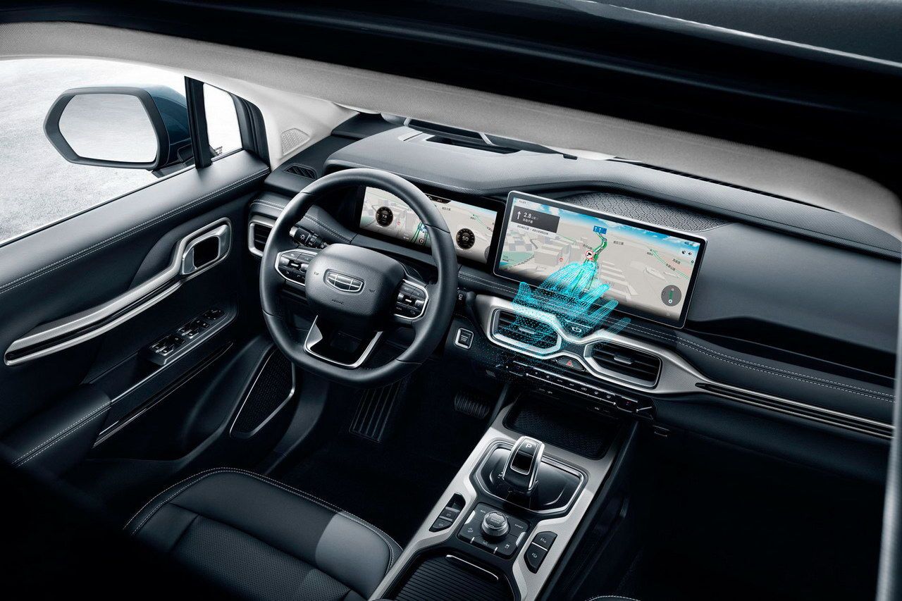 Позашляховик Geely, салон