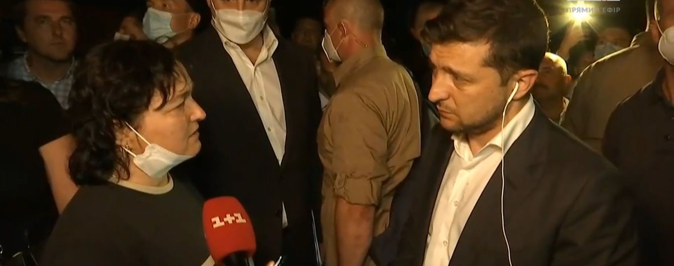 "На жаль, я не можу прийти в кожен будинок": Зеленський пообіцяв допомогти із житлом постраждалим від повені