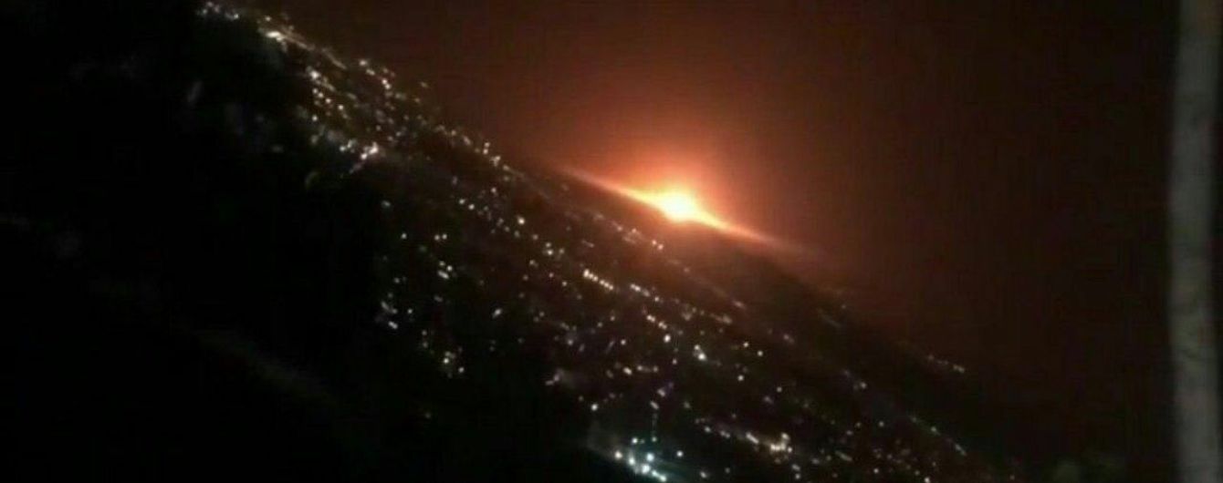 Потужний вибух прогримів під Тегераном