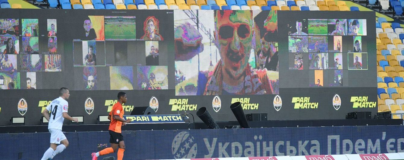 В Украине на футбольный матч "пустили" зрителей благодаря современным технологиям