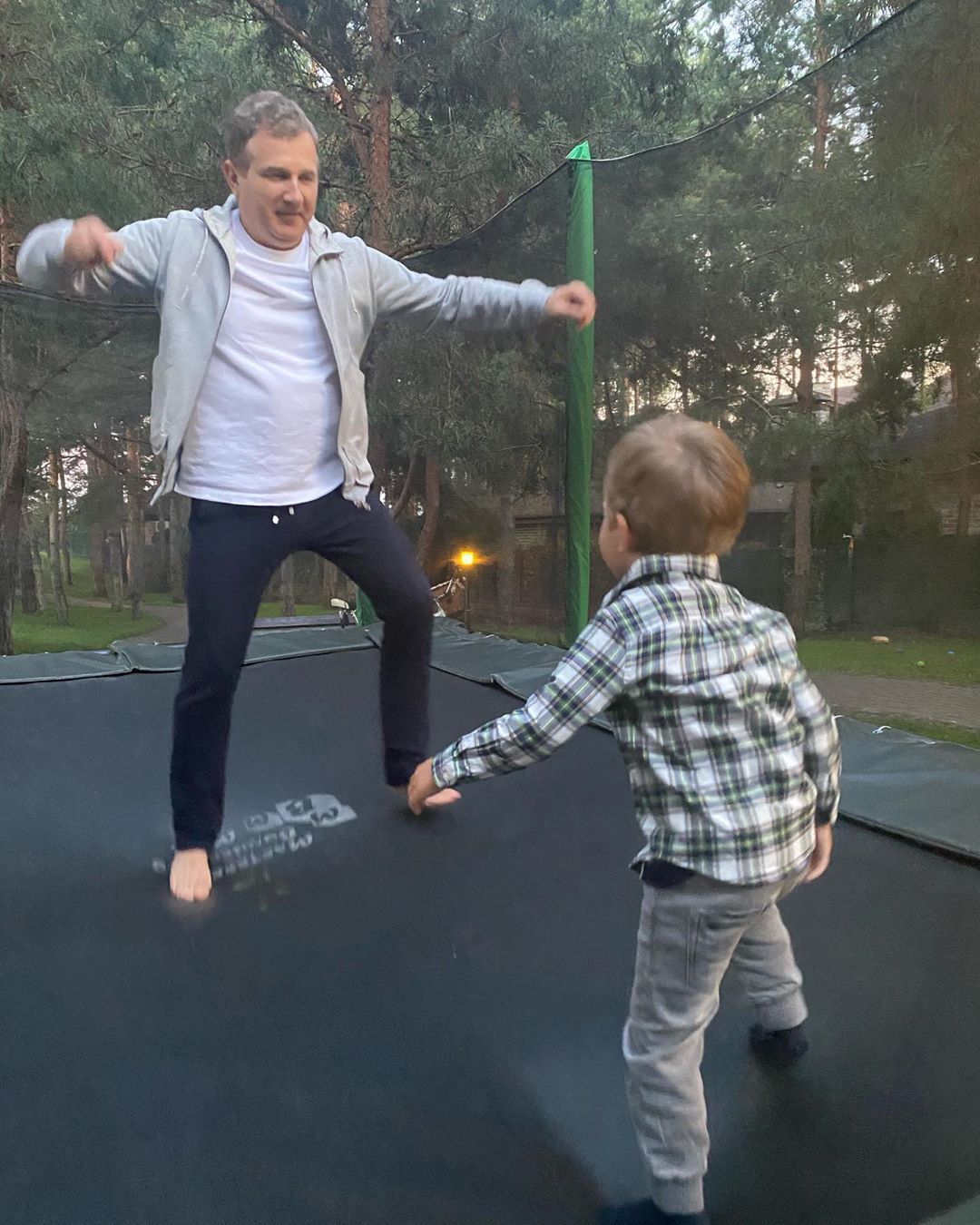 Юрій Горбунов з сином