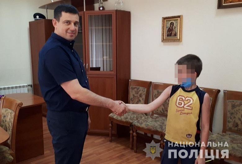 Пошуки хлопчика у Києві