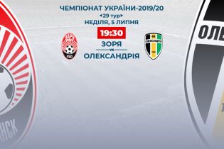 Зоря - Олександрія - 2:2: відео матчу УПЛ