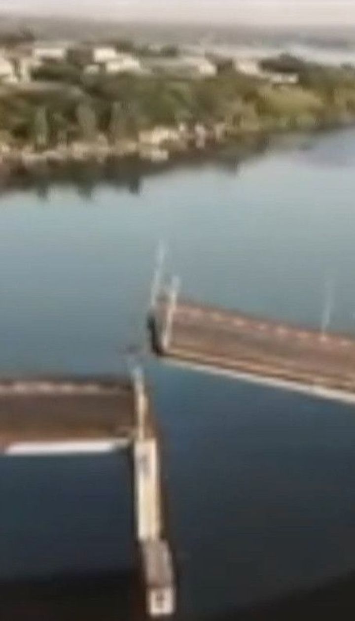 Мост через реку Ингул внезапно поднялся сам по себе - почему это могло произойти