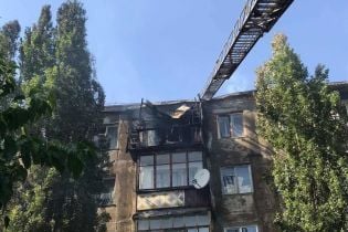 Пожежники повністю загасили пожежу в багатоповерхівці у Новій Каховці