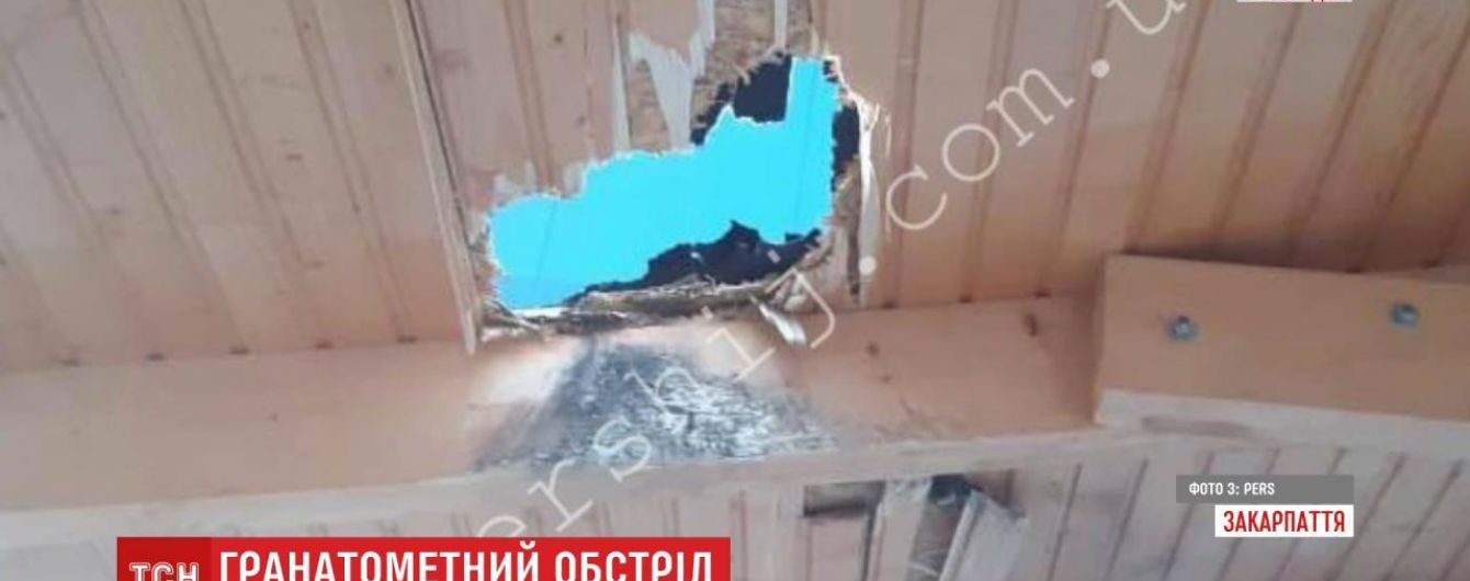 На Закарпатье среди ночи неизвестные из гранатомета обстреляли развлекательный комплекс