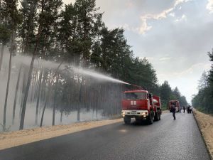 Масштабна пожежа в Луганській області: літаки з водою не летять, бо бойовики не гарантують введення режиму тиші