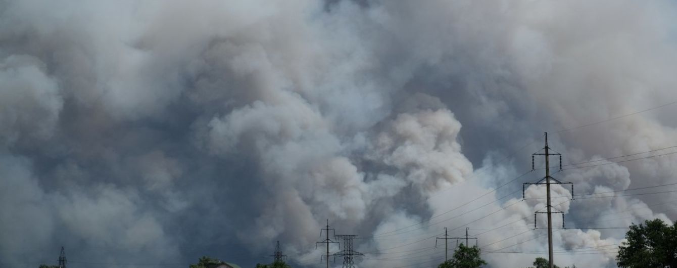У Луганській області за понад тиждень пожежу вдалося повністю ліквідувати