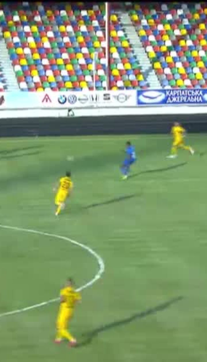 Днепр-1 – Львов - 0:1. Видео гола Ренана