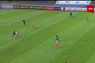 Десна - Шахтар - 0:2. Відео голу Тете
