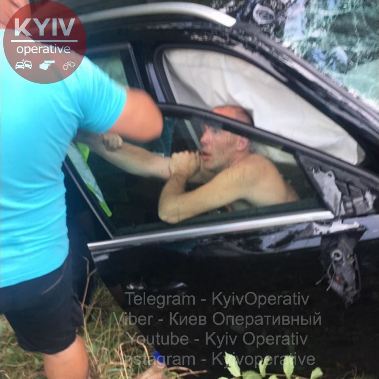 ДТП у Козині, водій