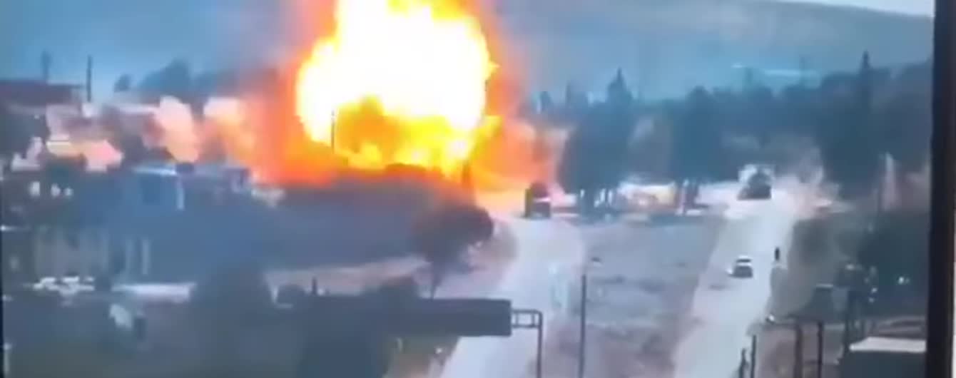 У Сирії підірвали російський військовий патруль: відео атаки опублікували в Мережі