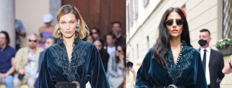 Битва бохо-суконь від Etro: Белла Хадід vs Джільда Амбросіо