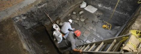 У Мехіко натрапили на залишки ацтекського палацу під час ремонтних робіт