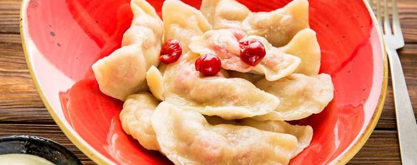 Вареники с вишней от Евгения Клопотенка