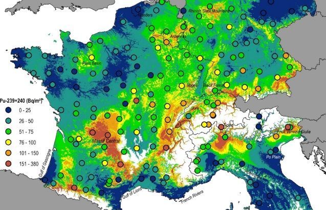 радіація в європі