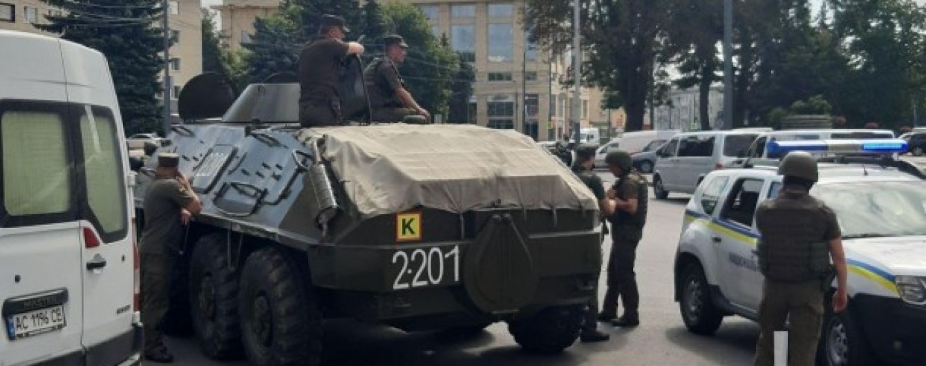 Спецоперация в Луцке: в СБУ рассказали детали и для чего использовали БТР