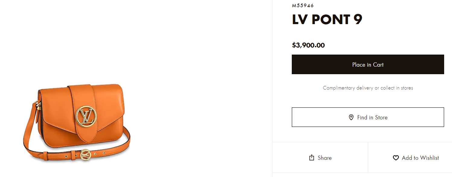 Сумка Louis Vuitton Pont 9