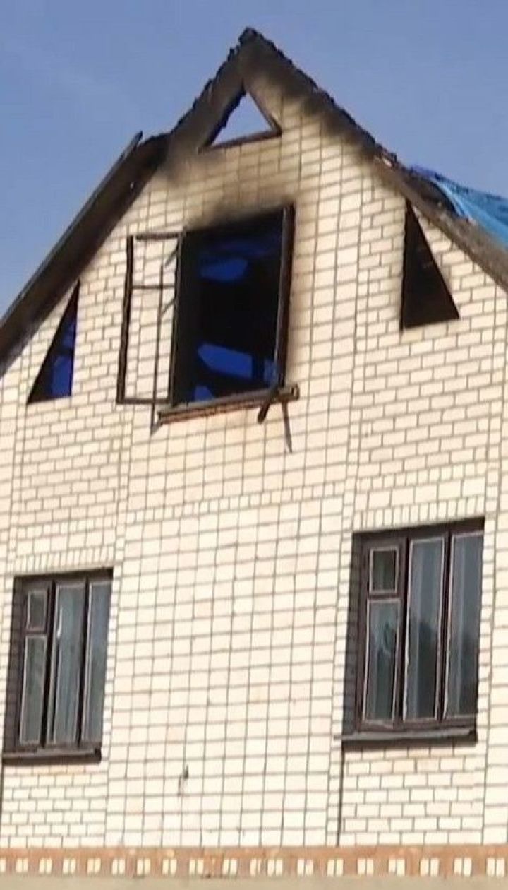 У Житомирській області внаслідок ударів блискавок згоріли чотири будівлі