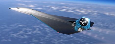 Virgin Galactic показала проєкт надзвукового пасажирського літака