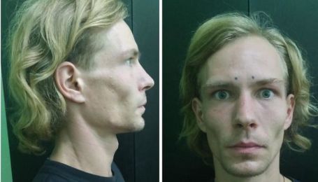 В Киеве мужчина с татуировкой в виде двух точек на лбу изнасиловал девушку