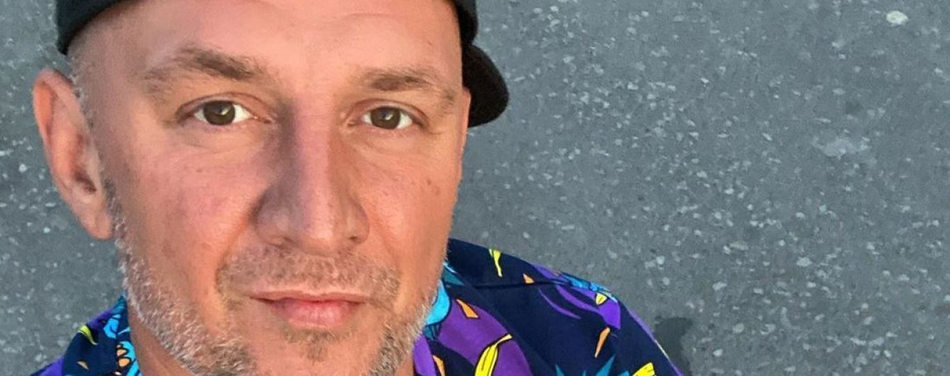 Потап с длинной бородой и седыми волосами показал первый кадр со съемок "Скаженого весілля-3"