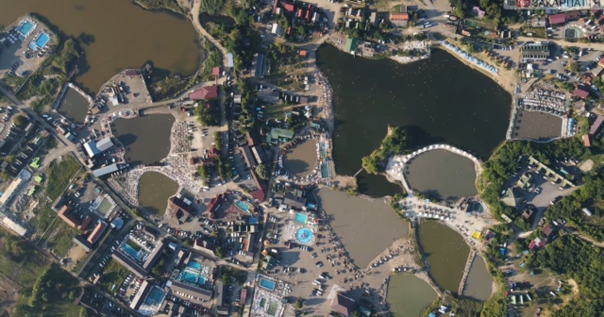 Відомий курорт Закарпаття показали з висоти пташиного польоту